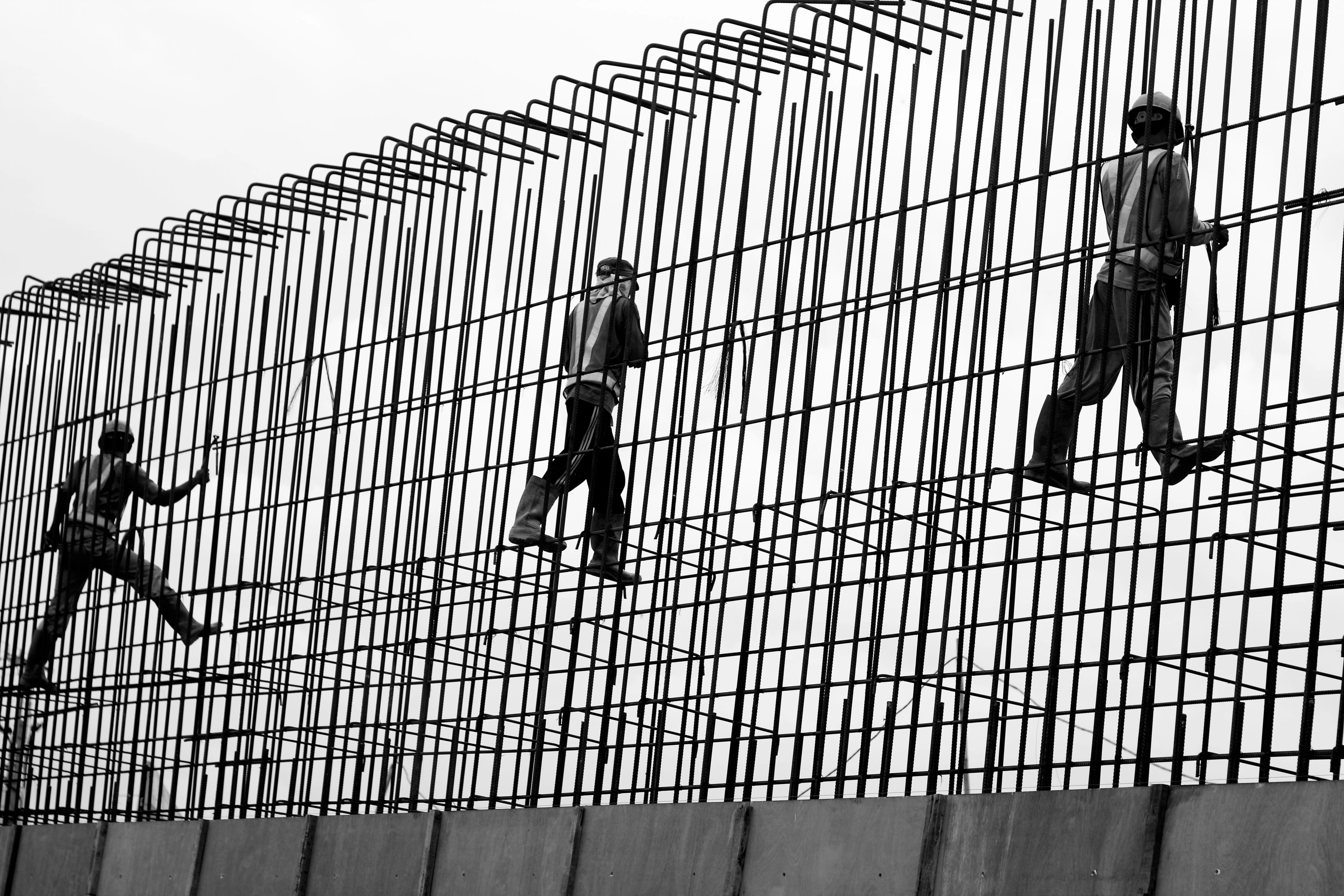 Illustrative construction & real estate scene